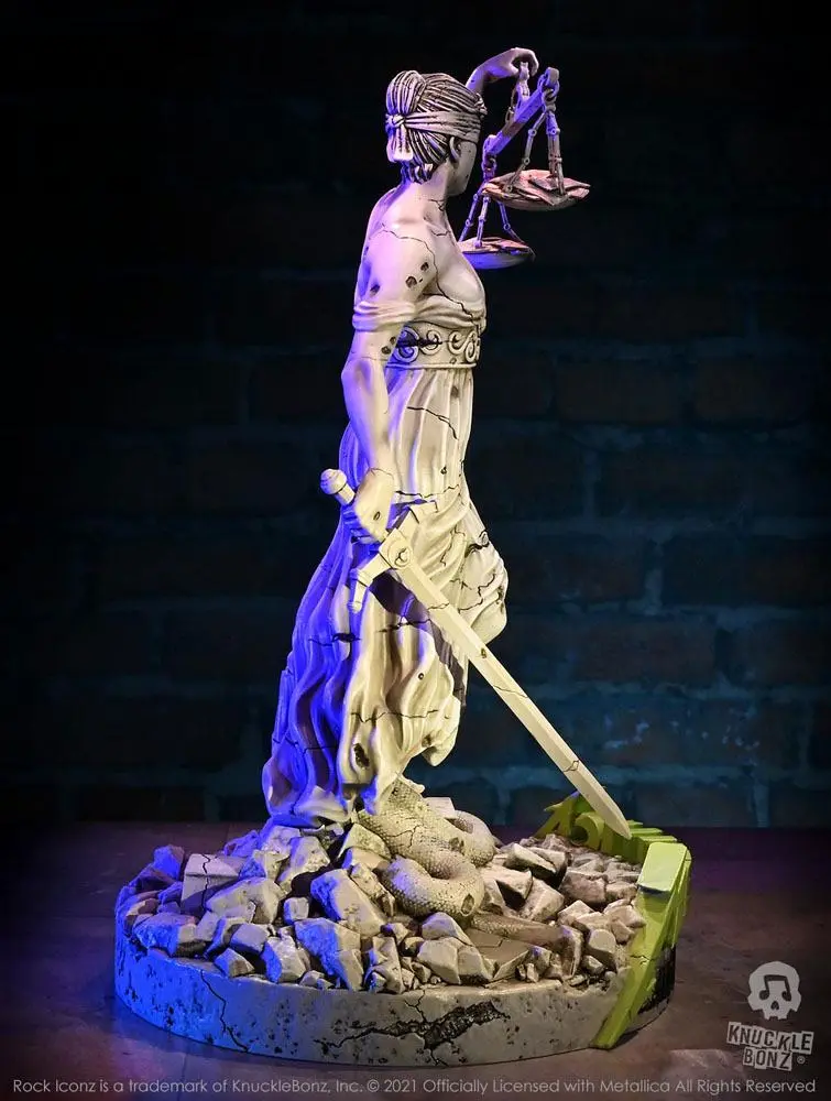 Metallica Rock Ikonz On Tour Socha Lady Justice produktová fotografia