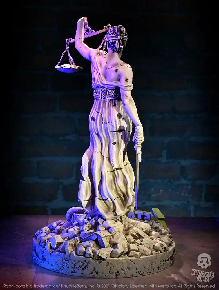 Metallica Rock Ikonz On Tour Socha Lady Justice produktová fotografia
