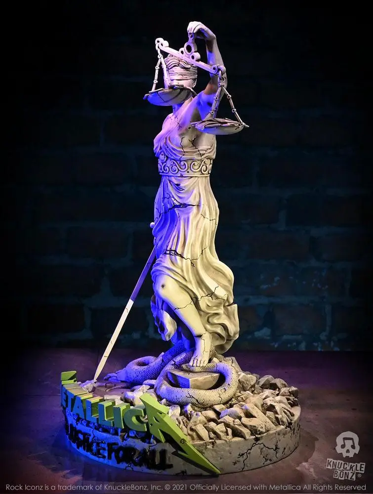 Metallica Rock Ikonz On Tour Socha Lady Justice produktová fotografia