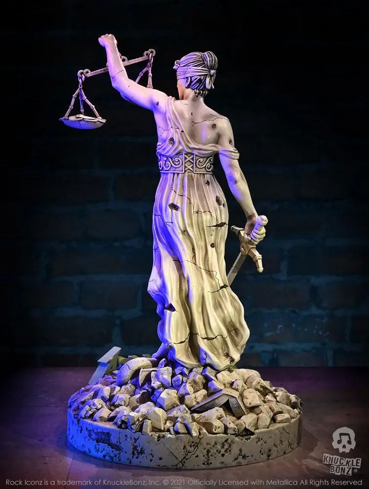 Metallica Rock Ikonz On Tour Socha Lady Justice produktová fotografia