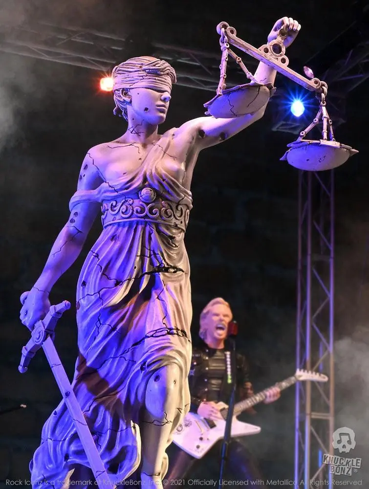 Metallica Rock Ikonz On Tour Socha Lady Justice produktová fotografia