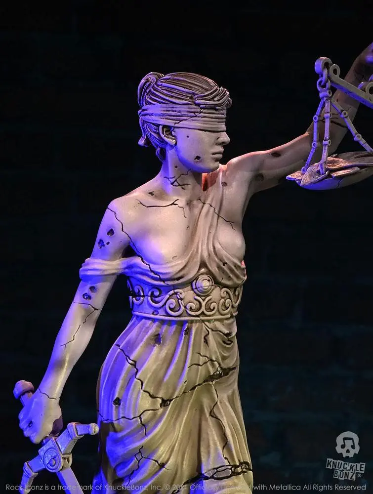 Metallica Rock Ikonz On Tour Socha Lady Justice produktová fotografia