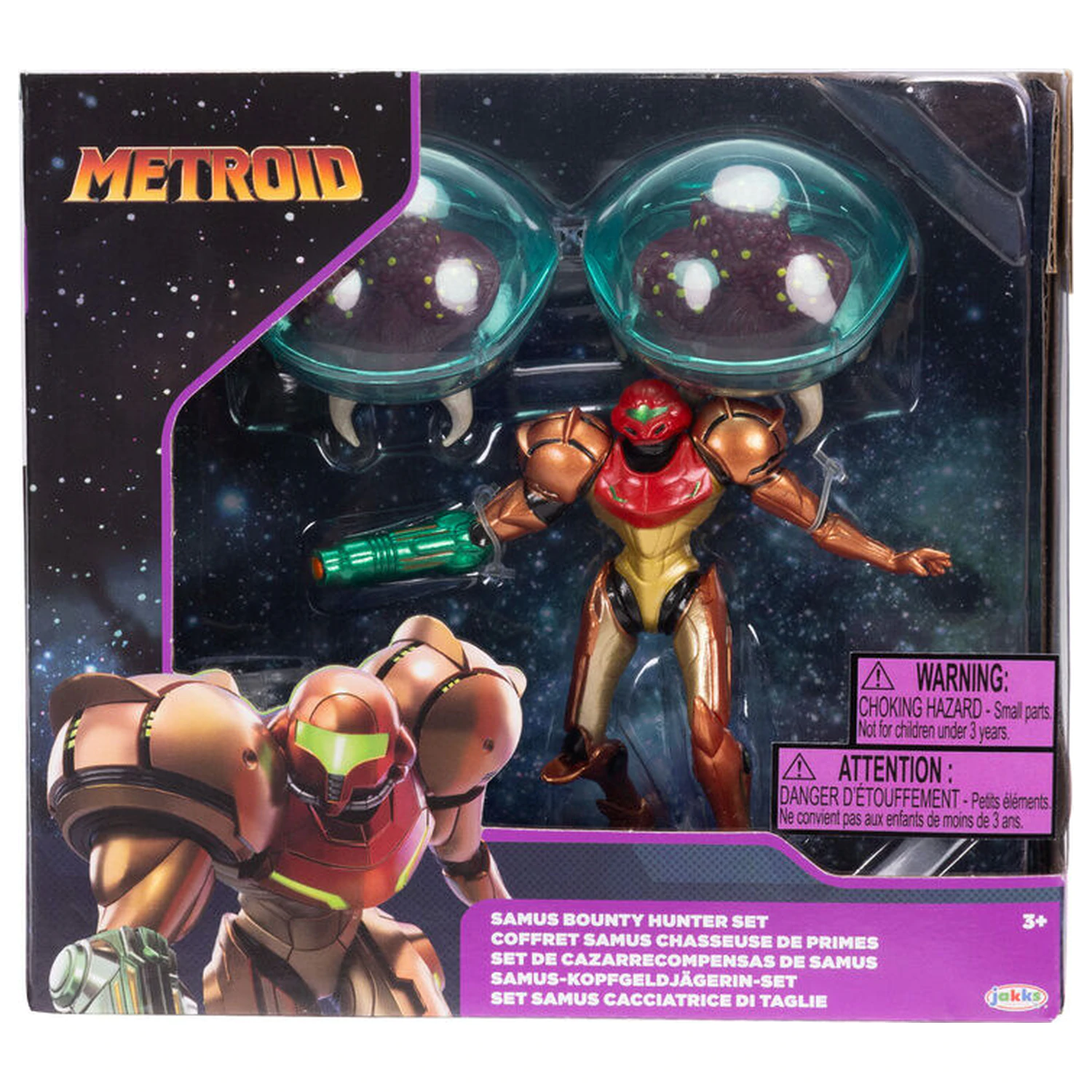 Metroid balenie 3 figúrok 6cm produktová fotografia