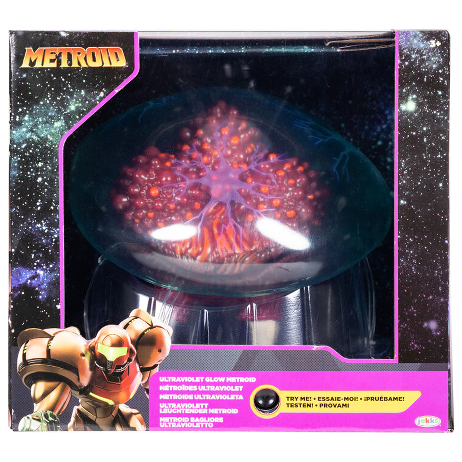 Metroid - Metroid Prime Ultraviolet Glow figúrka 15cm produktová fotografia