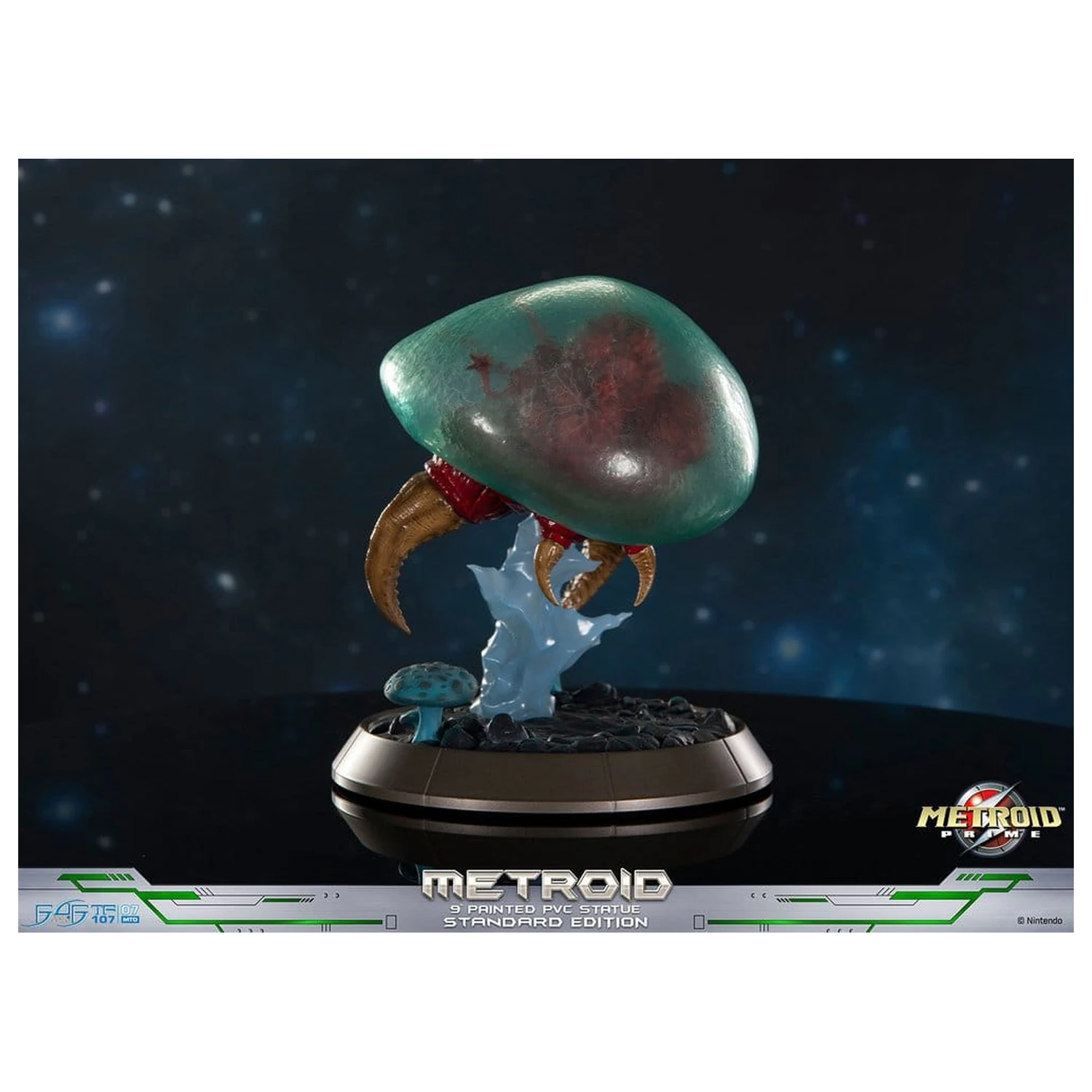 Metroid Prime PVC figúrka Metroid (štandardná) (svietiaca v tme) 21 cm produktová fotografia