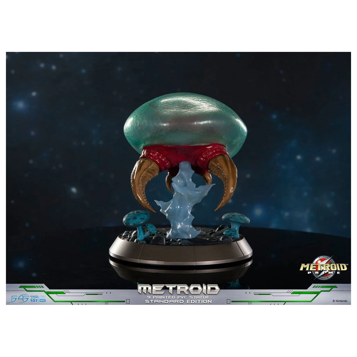 Metroid Prime PVC figúrka Metroid (štandardná) (svietiaca v tme) 21 cm produktová fotografia