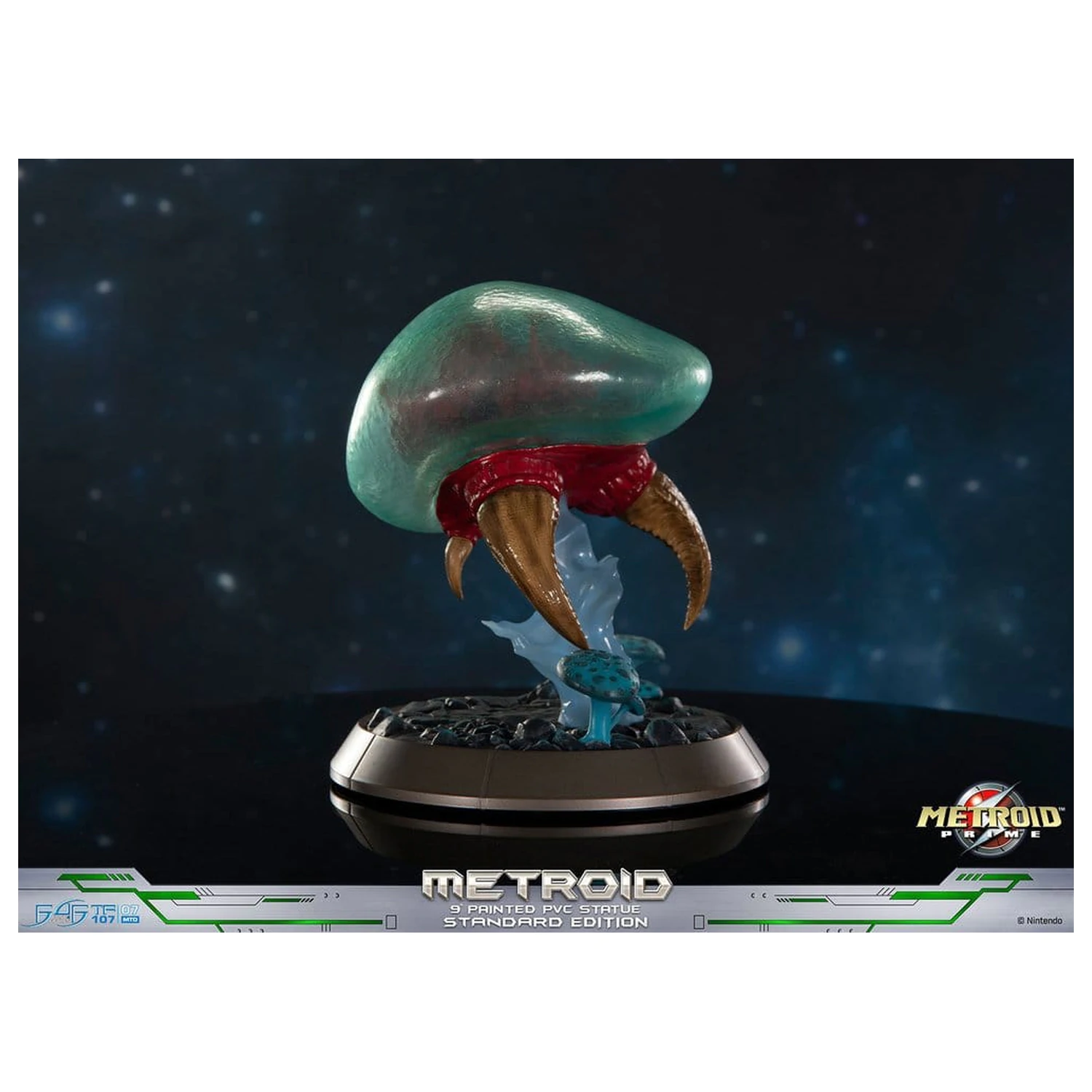 Metroid Prime PVC figúrka Metroid (štandardná) (svietiaca v tme) 21 cm produktová fotografia
