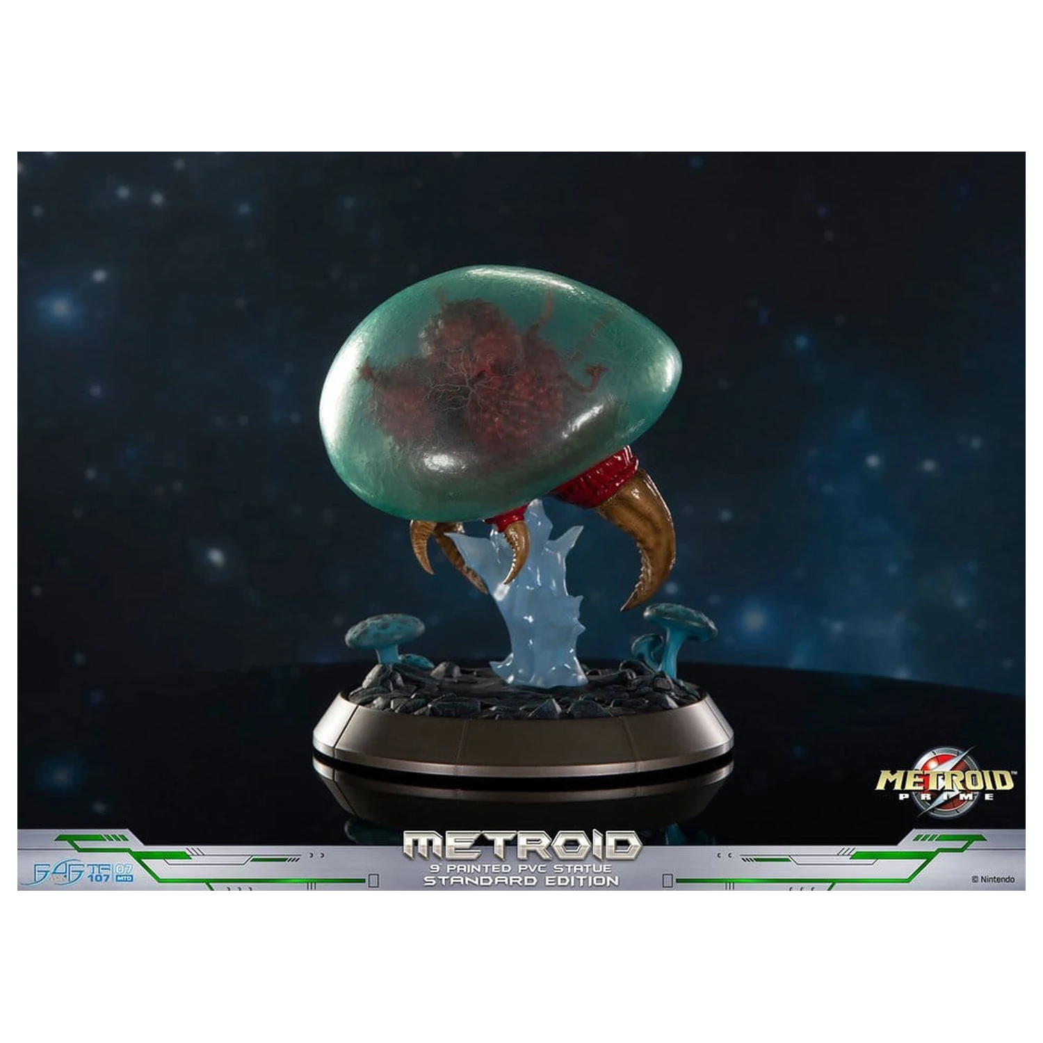 Metroid Prime PVC figúrka Metroid (štandardná) (svietiaca v tme) 21 cm produktová fotografia