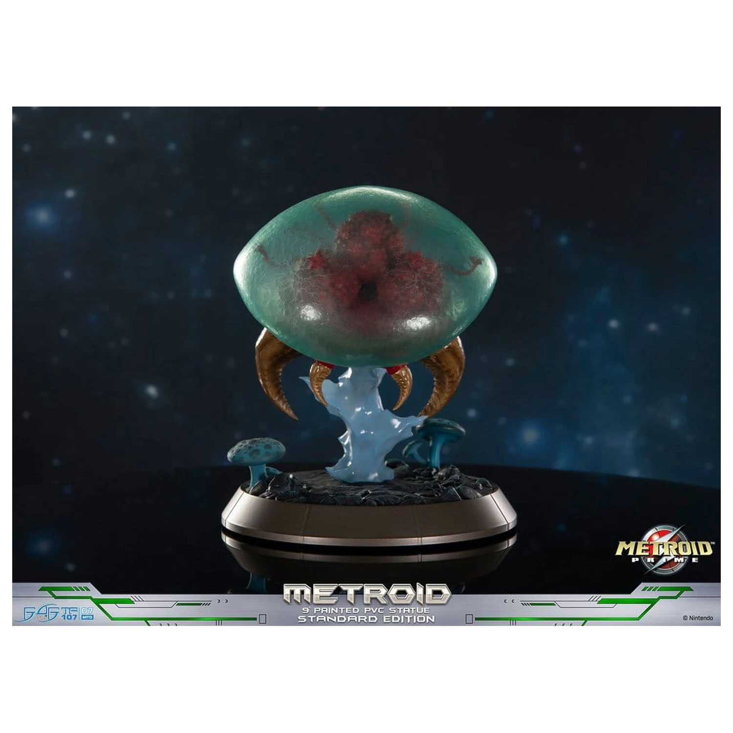 Metroid Prime PVC figúrka Metroid (štandardná) (svietiaca v tme) 21 cm produktová fotografia