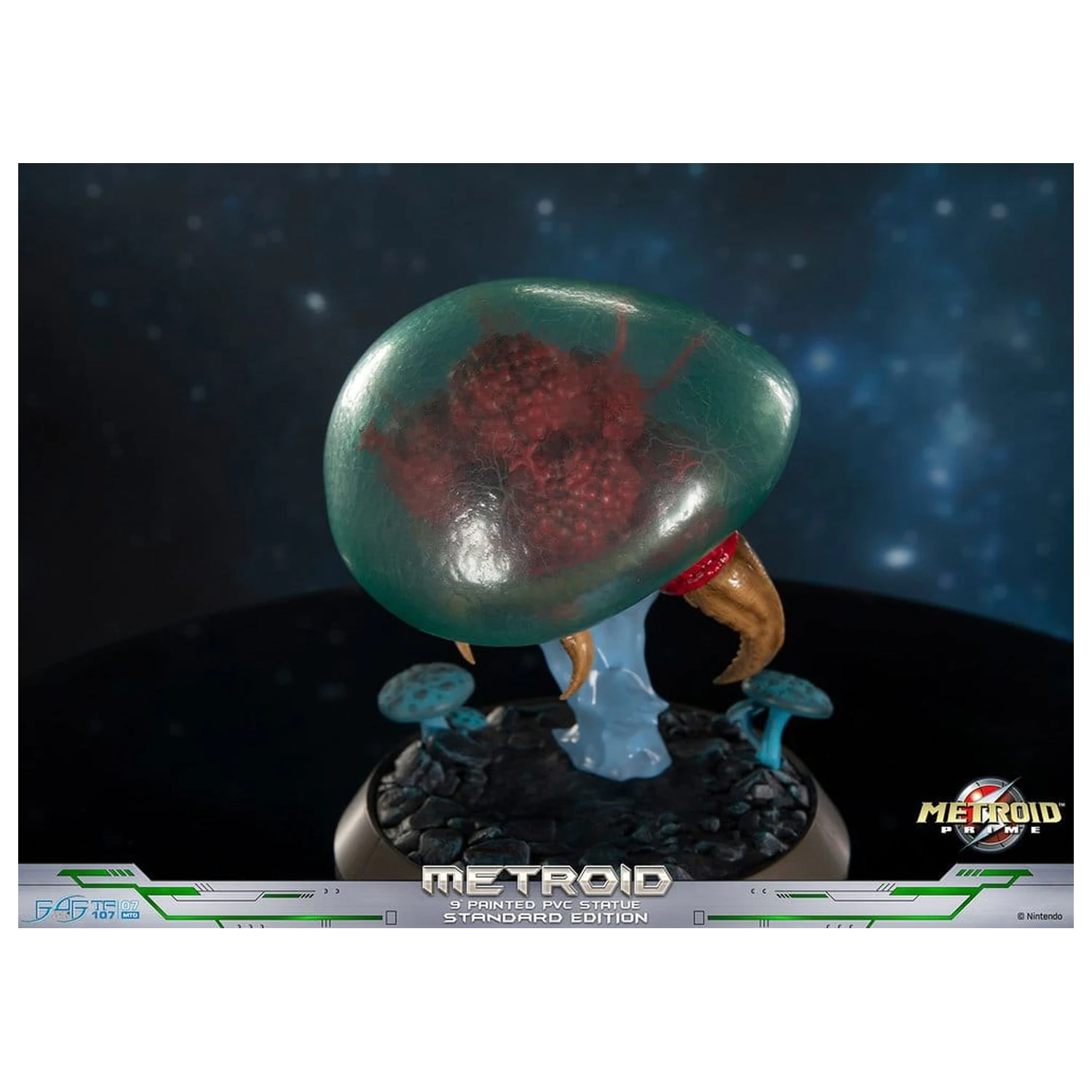 Metroid Prime PVC figúrka Metroid (štandardná) (svietiaca v tme) 21 cm produktová fotografia