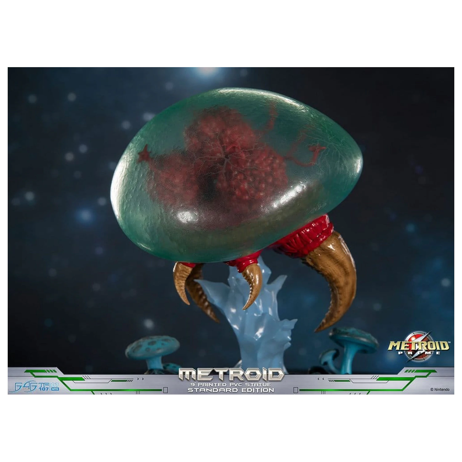 Metroid Prime PVC figúrka Metroid (štandardná) (svietiaca v tme) 21 cm produktová fotografia