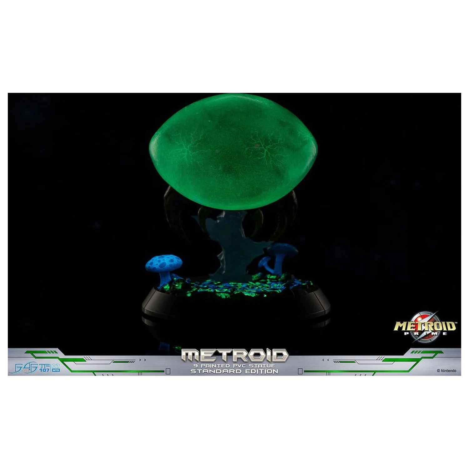 Metroid Prime PVC figúrka Metroid (štandardná) (svietiaca v tme) 21 cm produktová fotografia