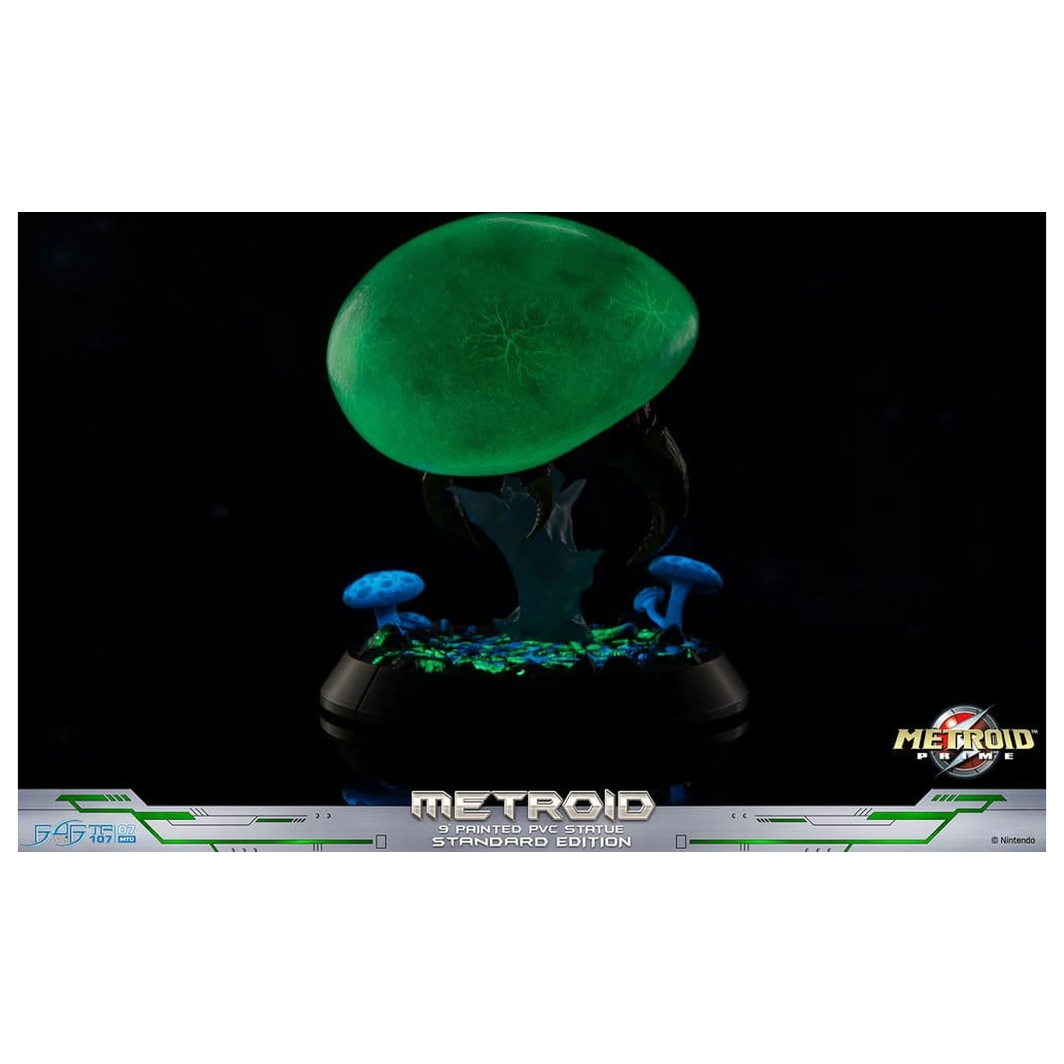 Metroid Prime PVC figúrka Metroid (štandardná) (svietiaca v tme) 21 cm produktová fotografia