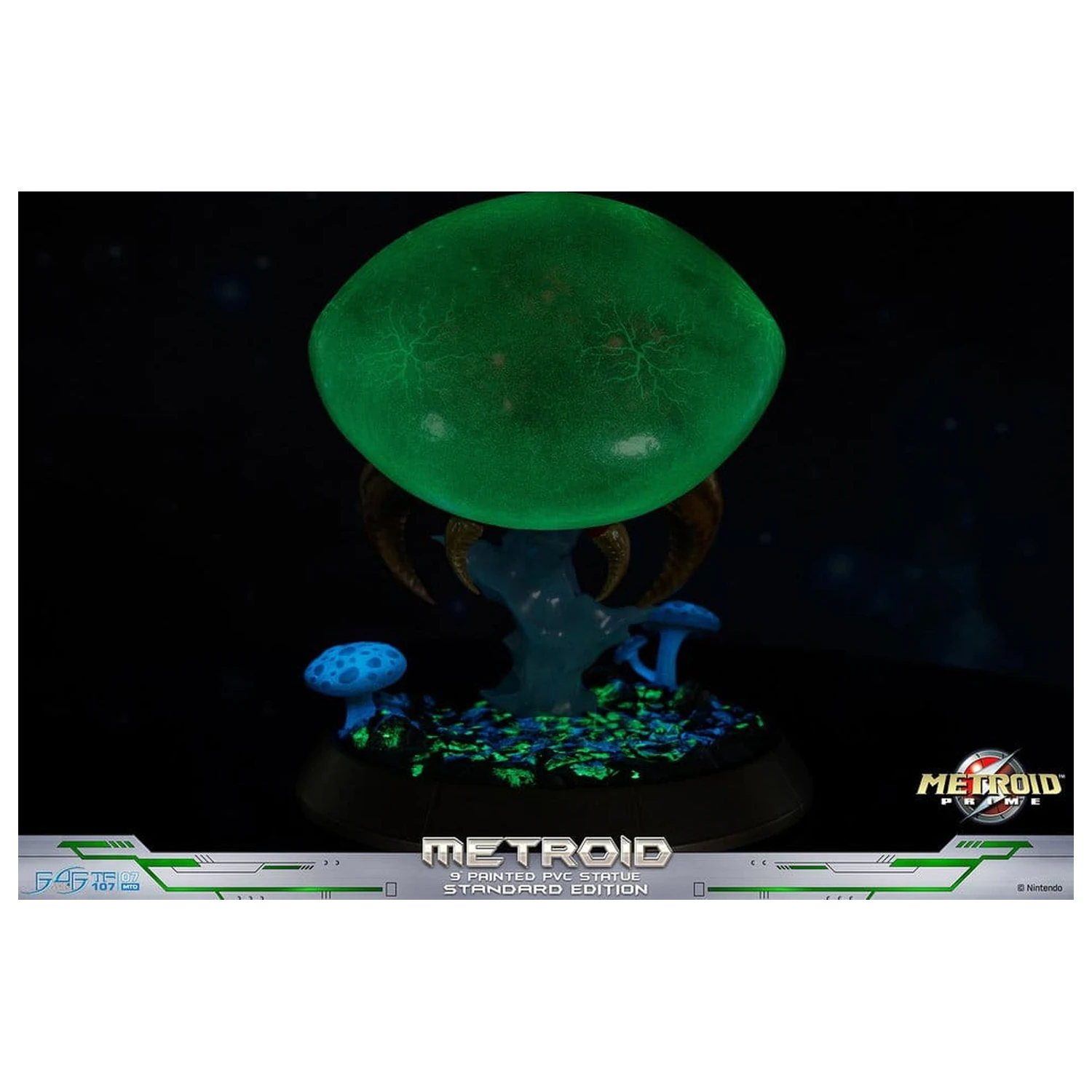 Metroid Prime PVC figúrka Metroid (štandardná) (svietiaca v tme) 21 cm produktová fotografia