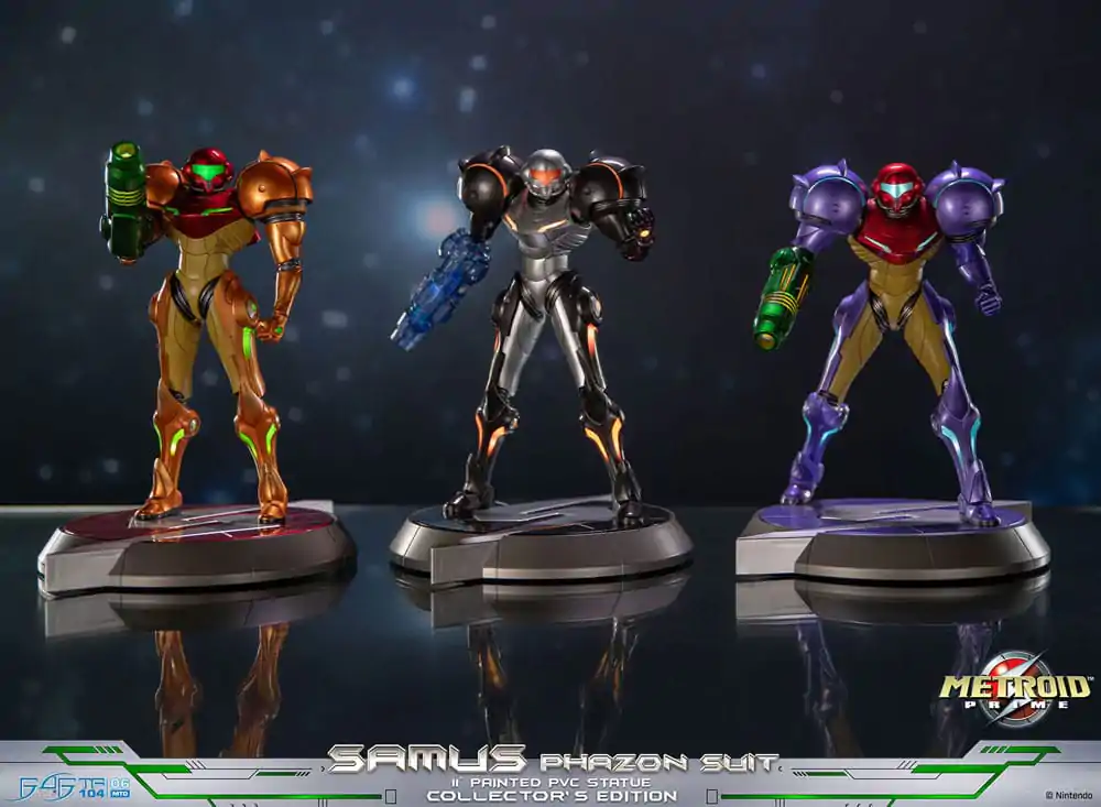 Metroid Prime PVC socha Samus Phazon Suit Collector´s Edition 28 cm produktová fotografia