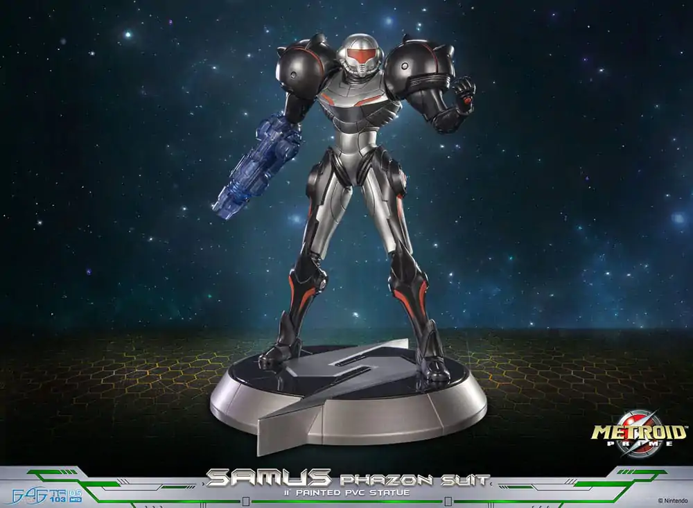 Metroid Prime PVC socha Samus Phazon Suit Standard Edition 28 cm produktová fotografia