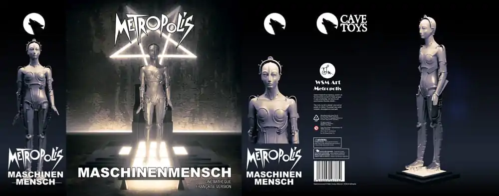 Metropolis Resin Socha 1/10 Maschinenmensch C.F.M. 19 cm produktová fotografia