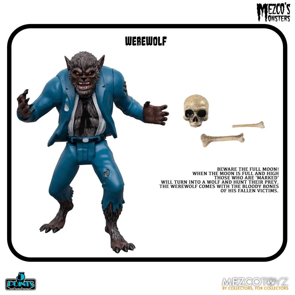 Mezco's Monsters 5 Points Akčné figúrky Tower of Fear Deluxe Set 9 cm produktová fotografia