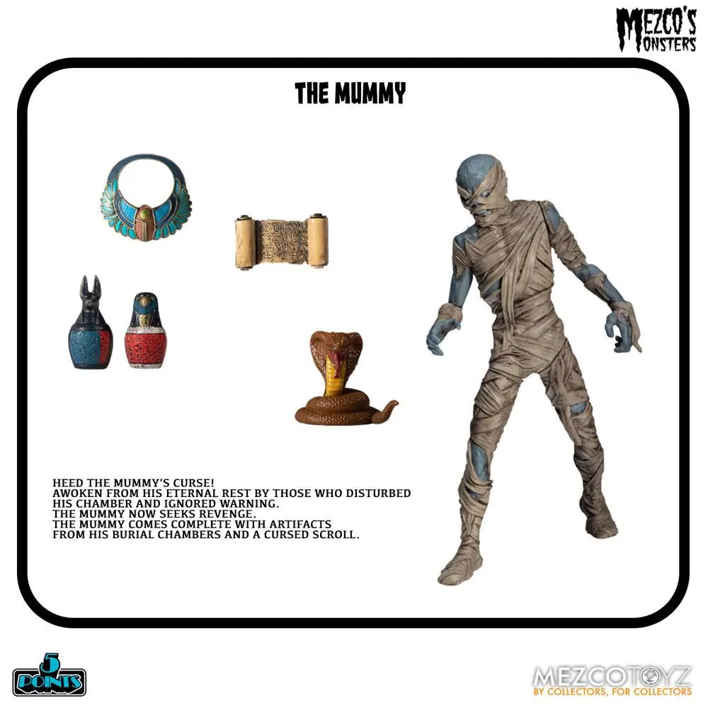 Mezco's Monsters 5 Points Akčné figúrky Tower of Fear Deluxe Set 9 cm produktová fotografia