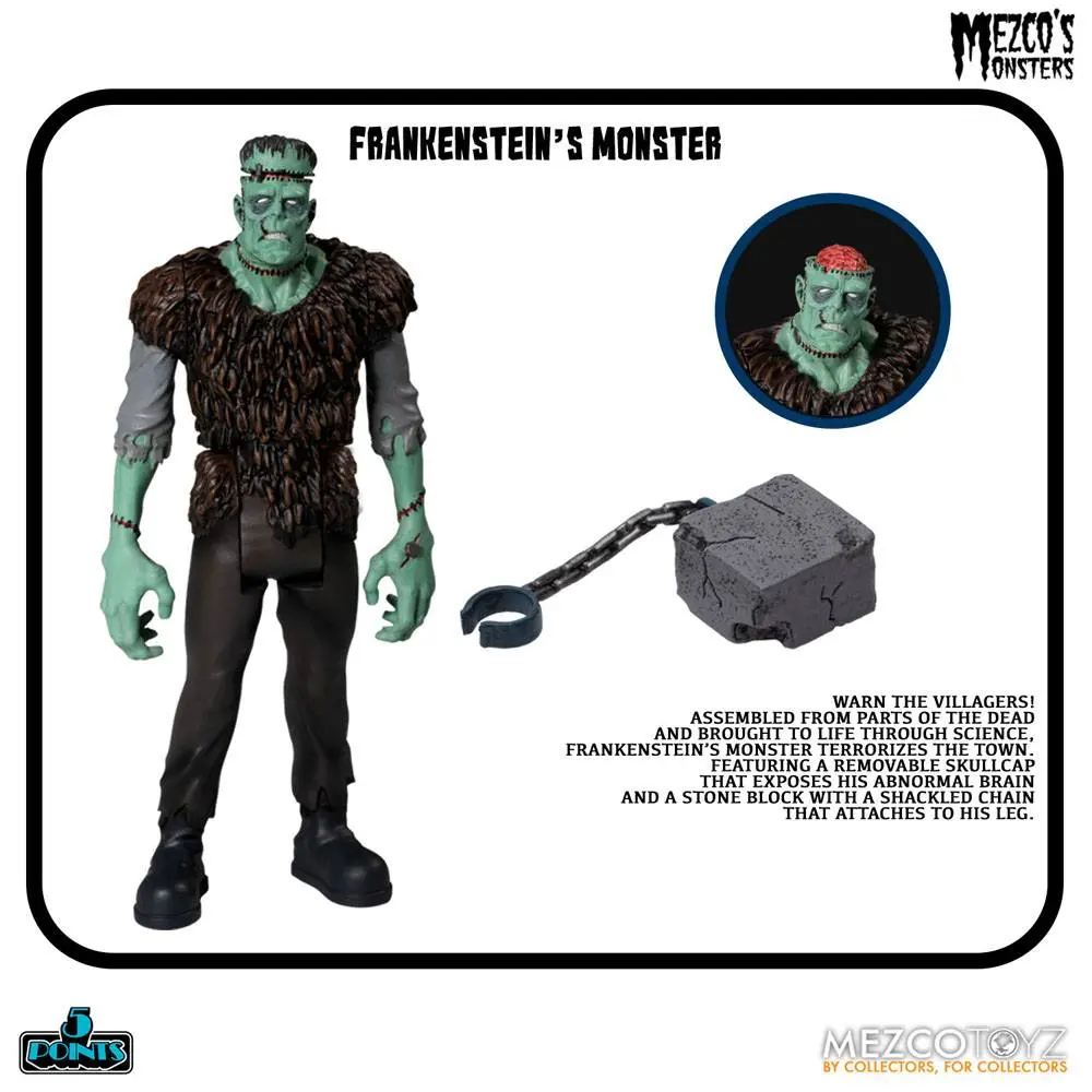 Mezco's Monsters 5 Points Akčné figúrky Tower of Fear Deluxe Set 9 cm produktová fotografia
