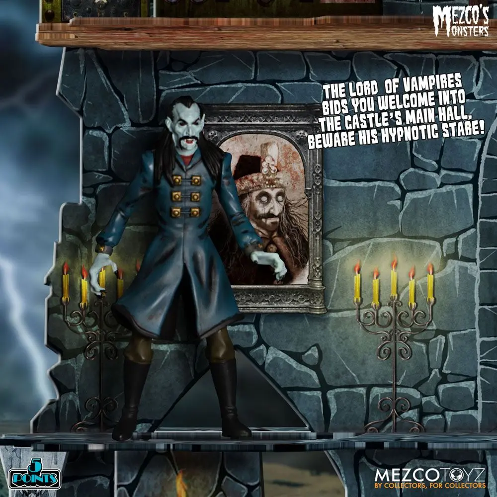 Mezco's Monsters 5 Points Akčné figúrky Tower of Fear Deluxe Set 9 cm produktová fotografia