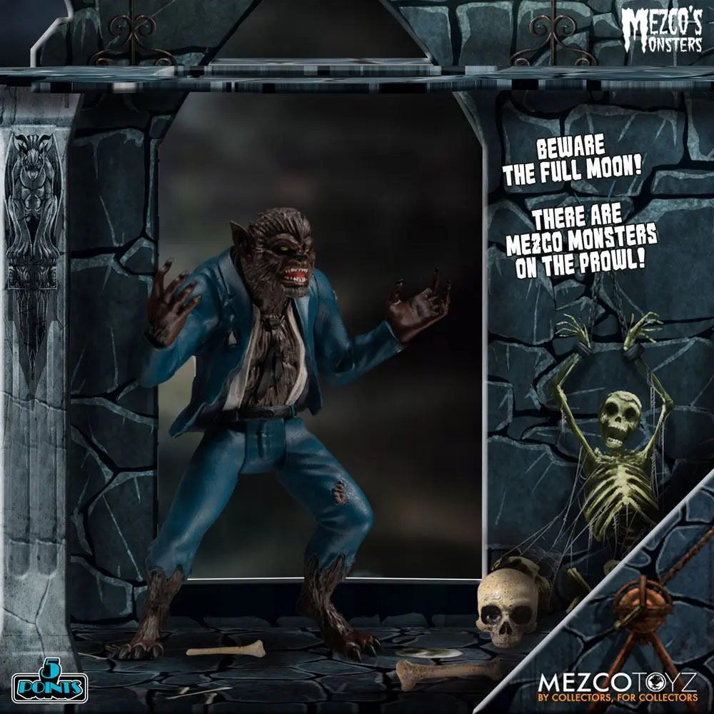 Mezco's Monsters 5 Points Akčné figúrky Tower of Fear Deluxe Set 9 cm produktová fotografia