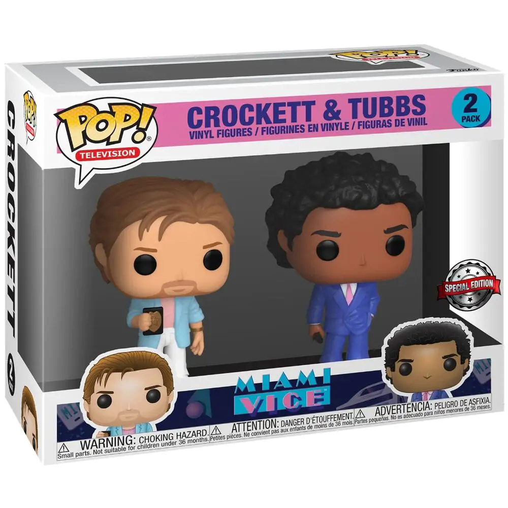 Miami Vice POP! vinylové figúrky 2-pack Crockett & Tubbs 9 cm termékfotó