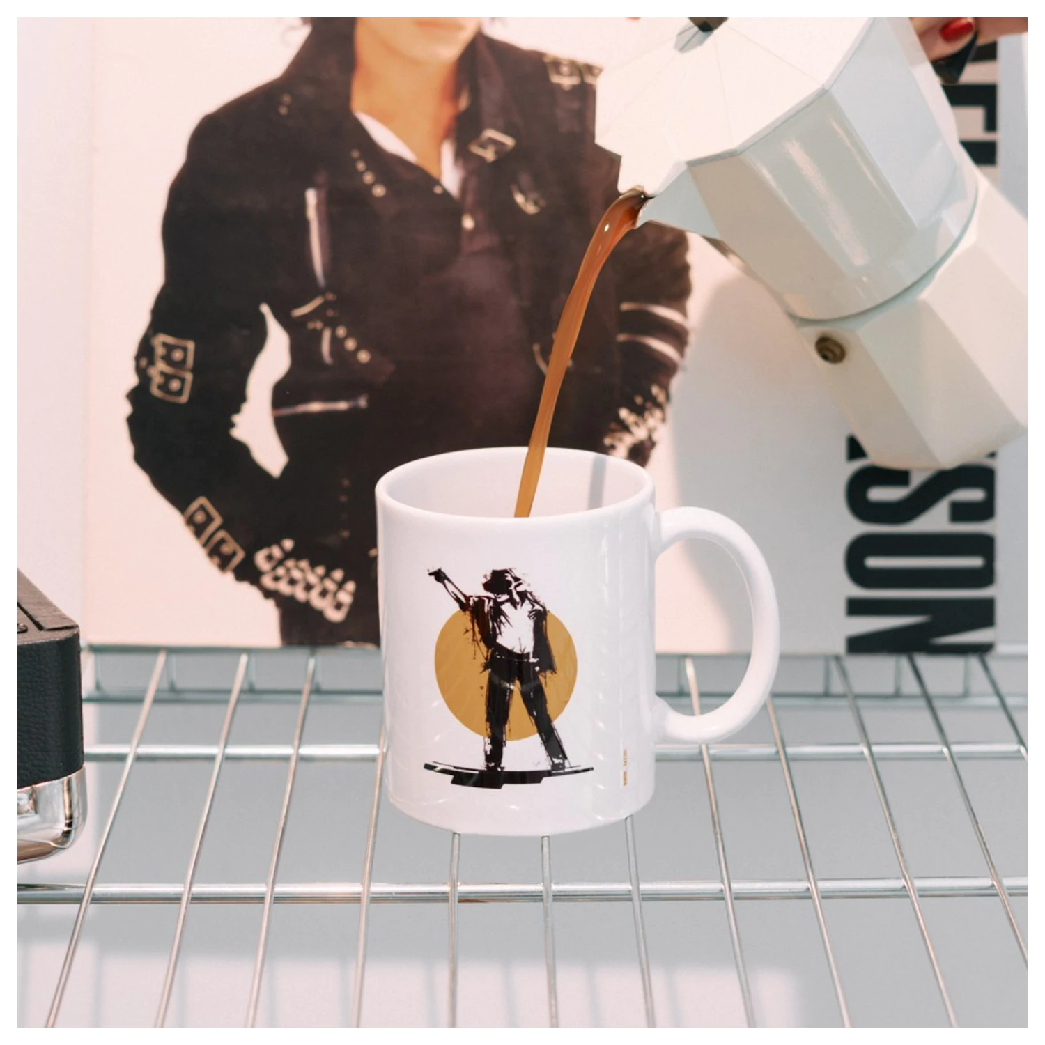 Michael Jackson King of Pop hrnček produktová fotografia