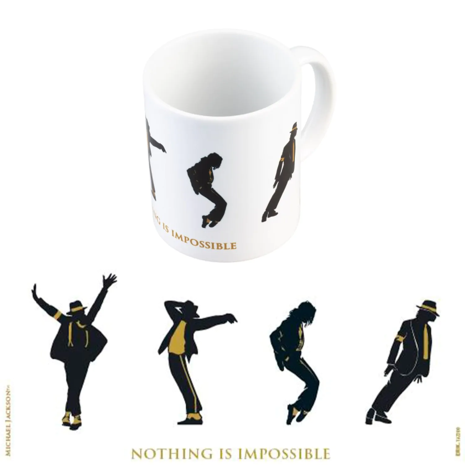 Michael Jackson hrnček Nothing is Impossible 350 ml produktová fotografia