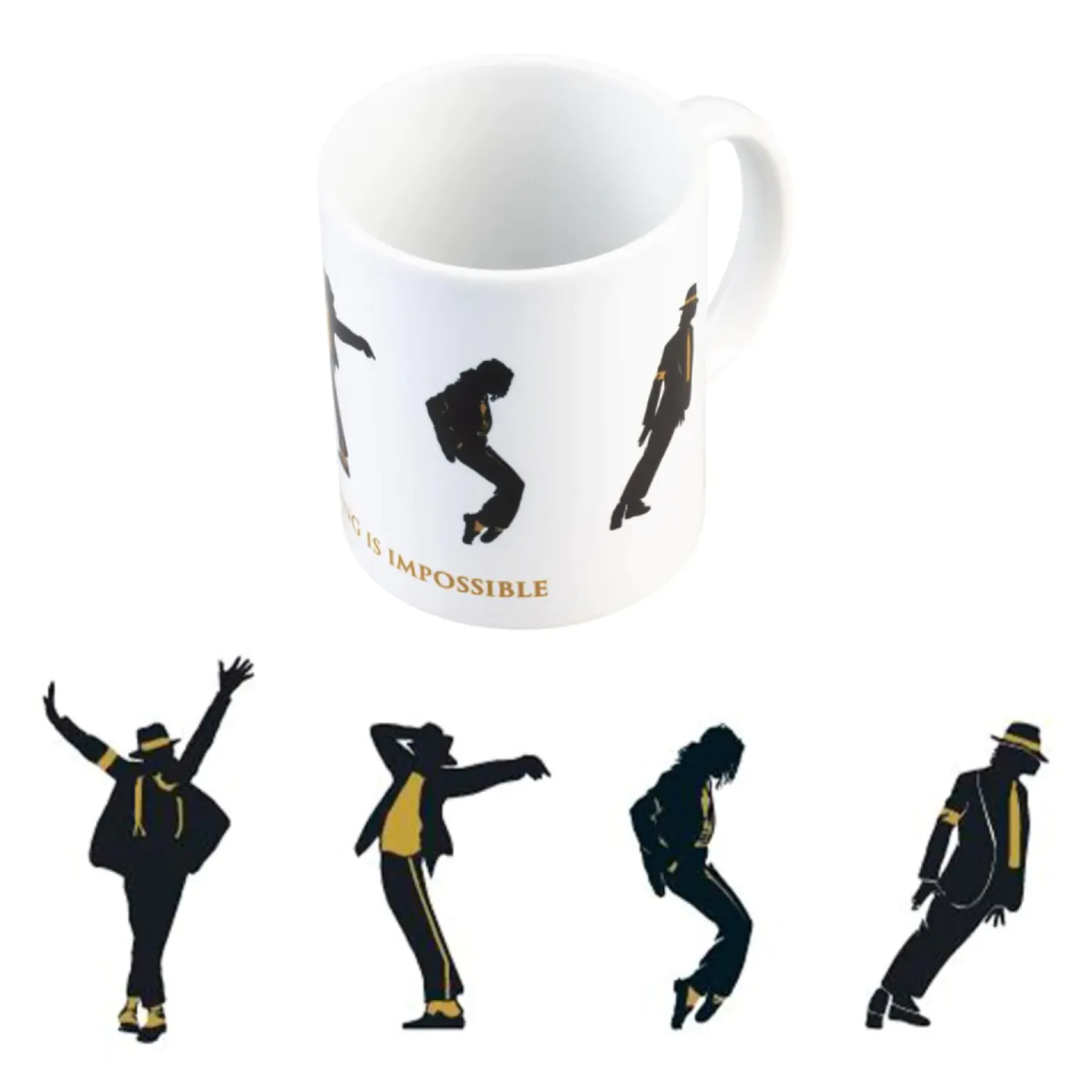Michael Jackson hrnček Nothing is Impossible 350 ml produktová fotografia