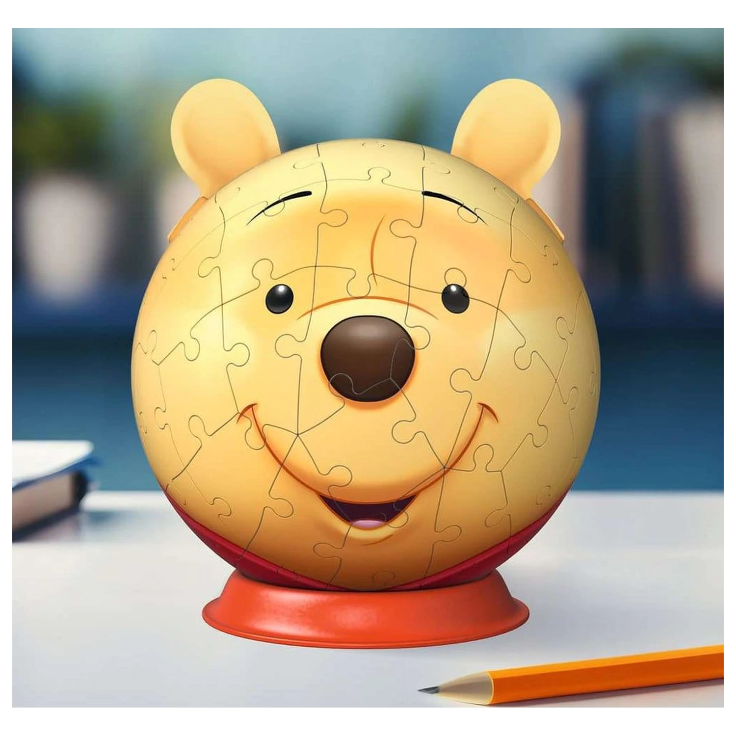 Winnie the Pooh 3D puzzle guľa s ušami (77 dielikov) produktová fotografia