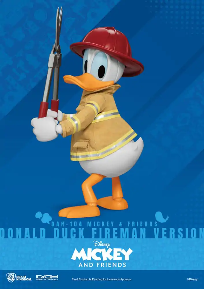 Mickey & Friends Dynamic 8ction Heroes akčná figúrka 1/9 Donald Duck Fireman Ver. 24 cm termékfotó