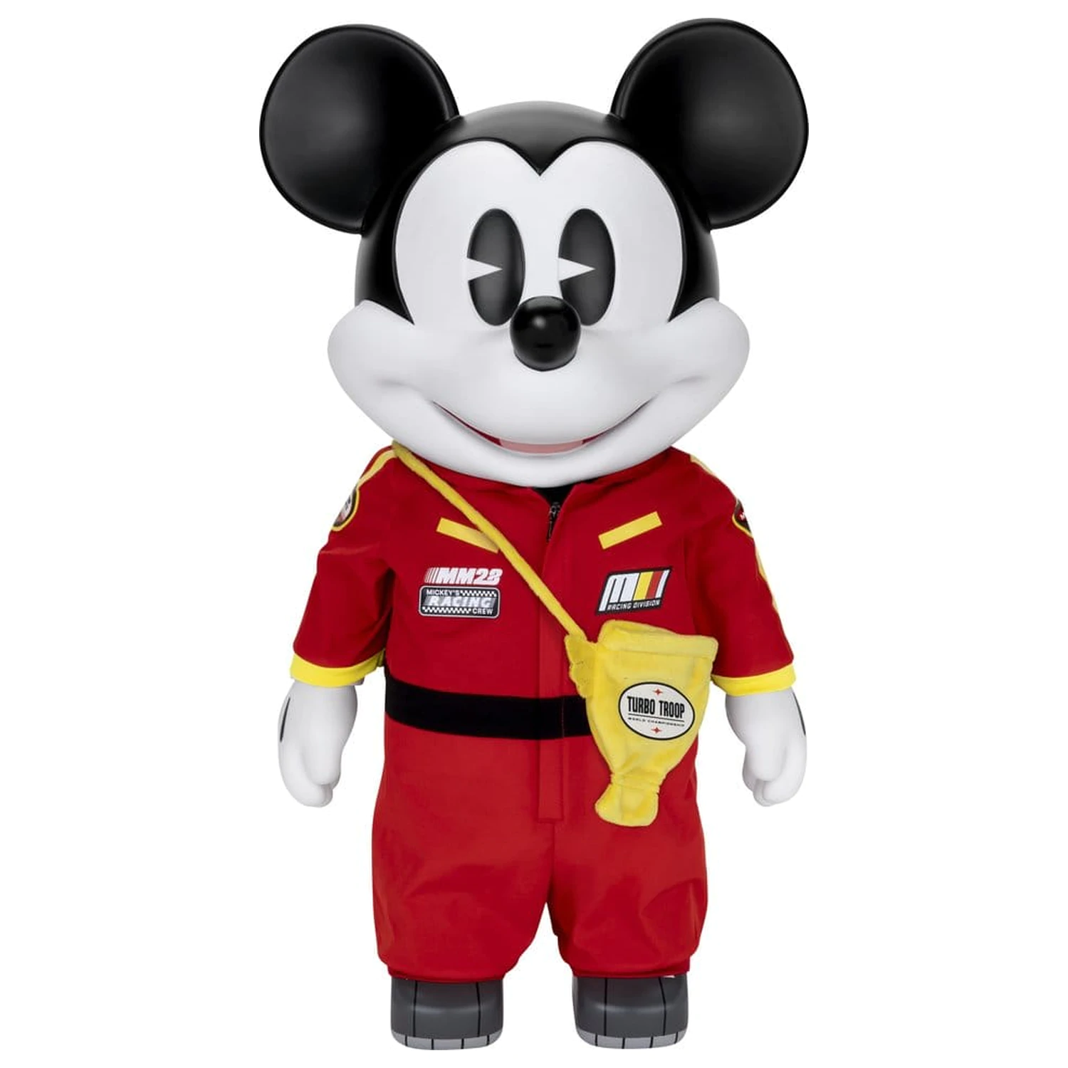 Mickey and Friends Vinylová banka SYAKING-BANG!! Funkčná figúrka pretekárskeho auta Mickey 48 cm produktová fotografia