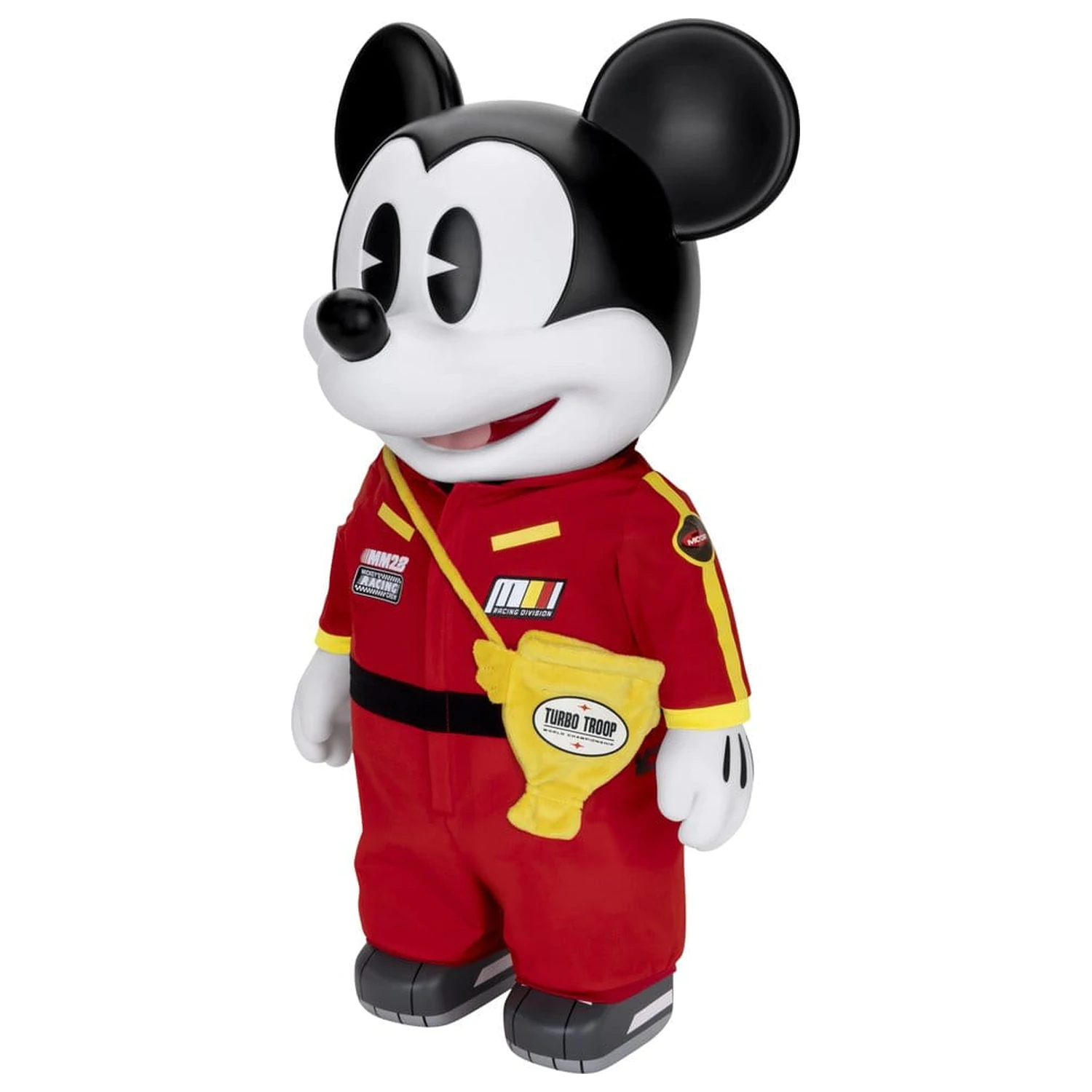 Mickey and Friends Vinylová banka SYAKING-BANG!! Funkčná figúrka pretekárskeho auta Mickey 48 cm produktová fotografia