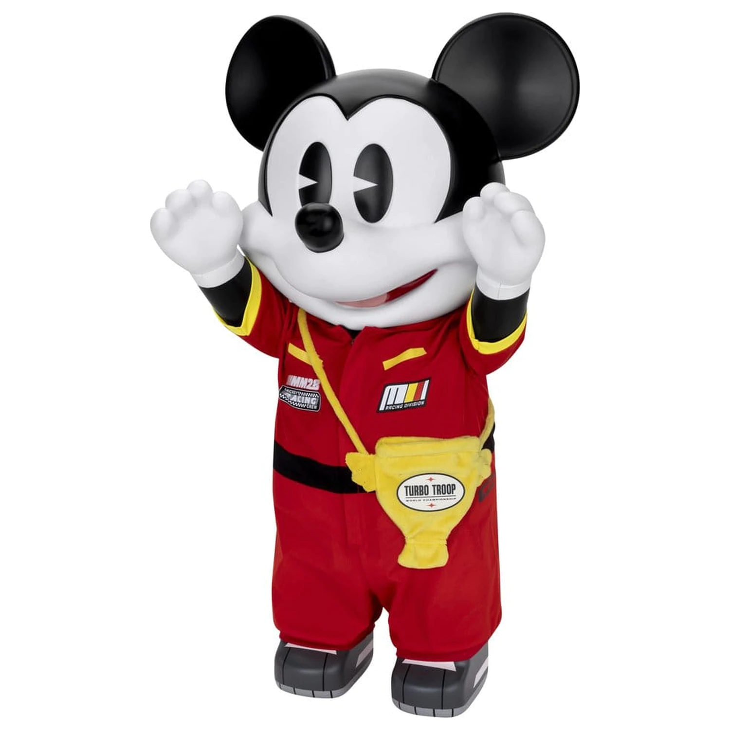 Mickey and Friends Vinylová banka SYAKING-BANG!! Funkčná figúrka pretekárskeho auta Mickey 48 cm produktová fotografia