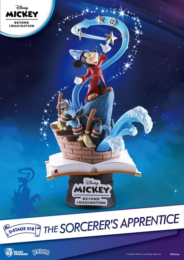 Mickey Beyond Imagination D-Stage PVC Dioráma Kúzelníkov učeň 15 cm produktová fotografia