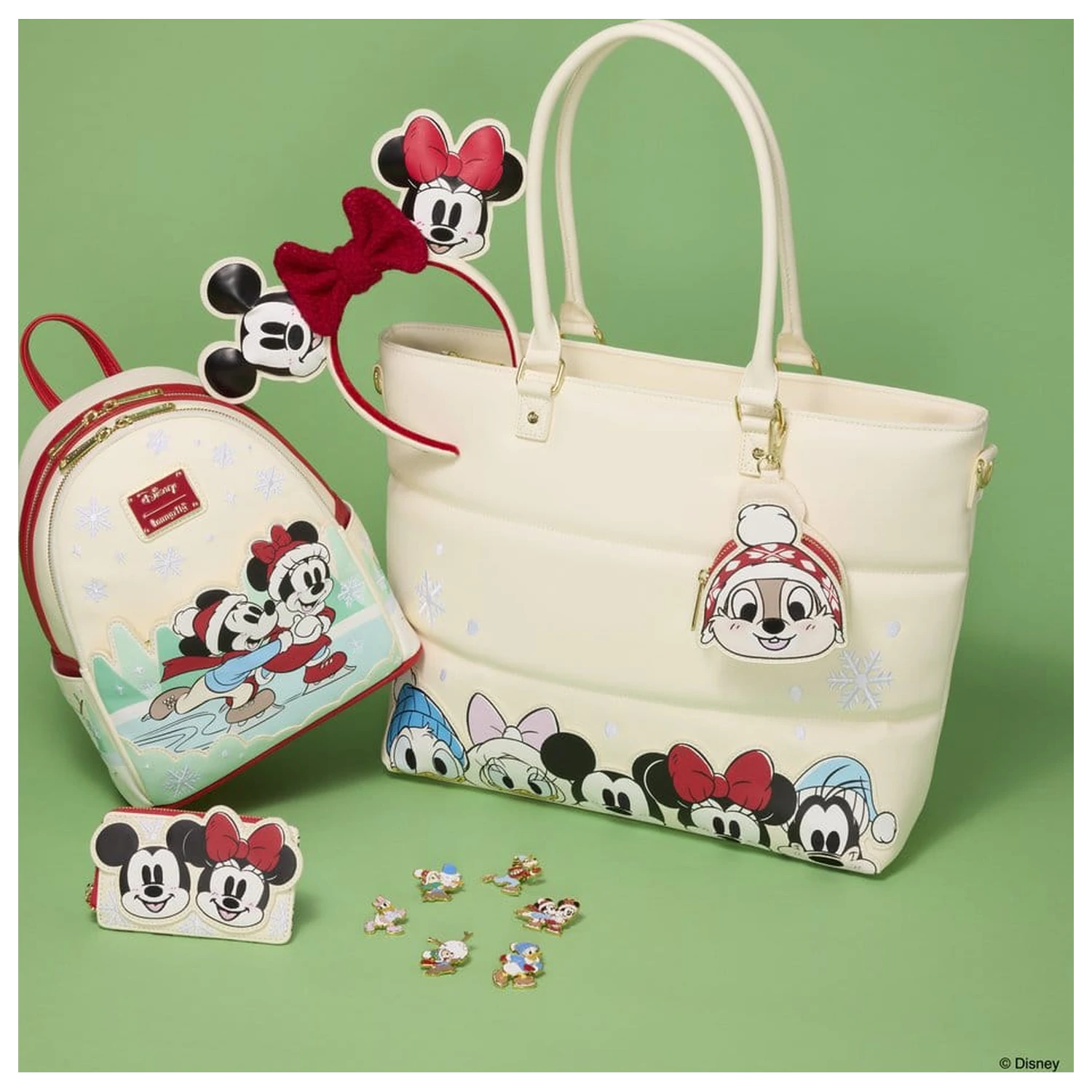 Mickey & Friends by Loungefly Mini ruksak s držiakom na čelenku Ice Skating produktová fotografia