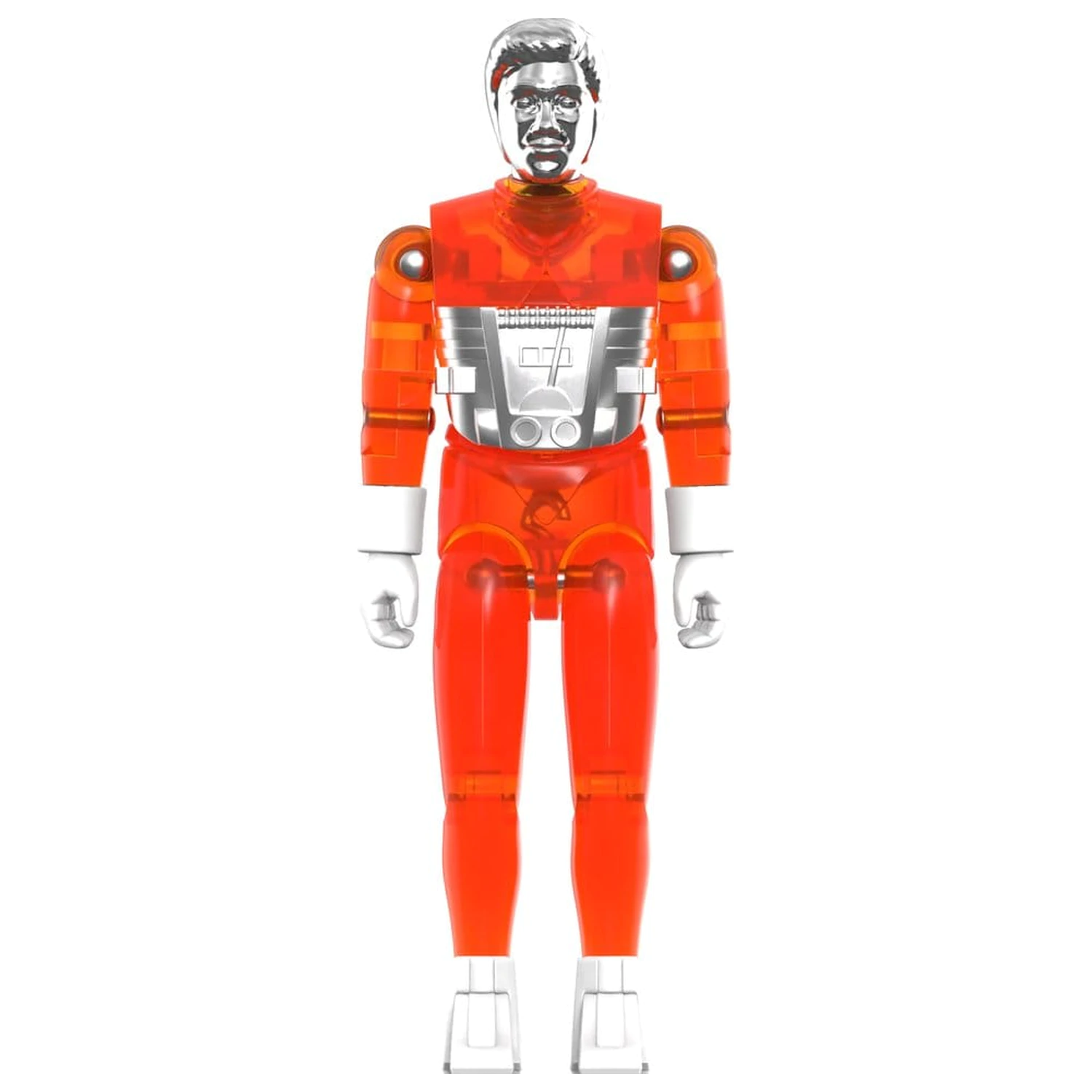 Micronauts ReAction+ Akčná figúrka Wave 04 Time Traveler (Translucent Orange) produktová fotografia