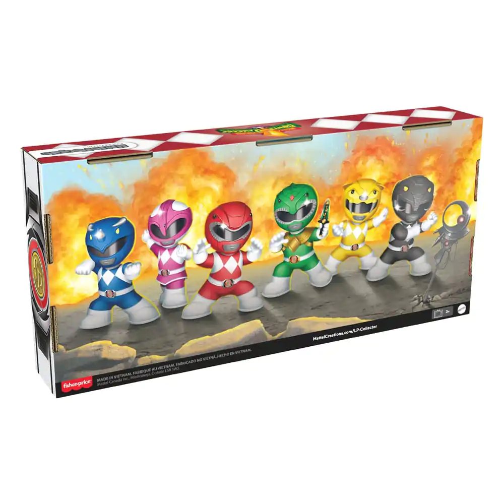 Mighty Morphin Power Rangers Fisher-Price Little People Collector Mini figúrky 6-Pack 7 cm produktová fotografia