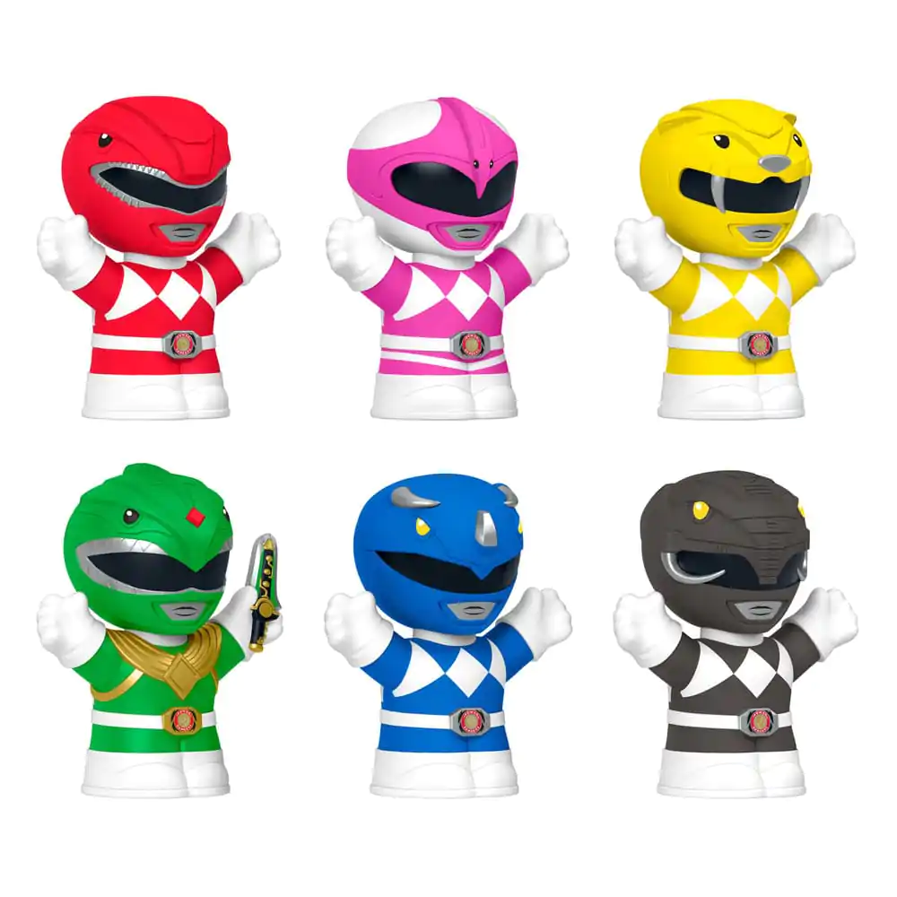 Mighty Morphin Power Rangers Fisher-Price Little People Collector Mini figúrky 6-Pack 7 cm produktová fotografia