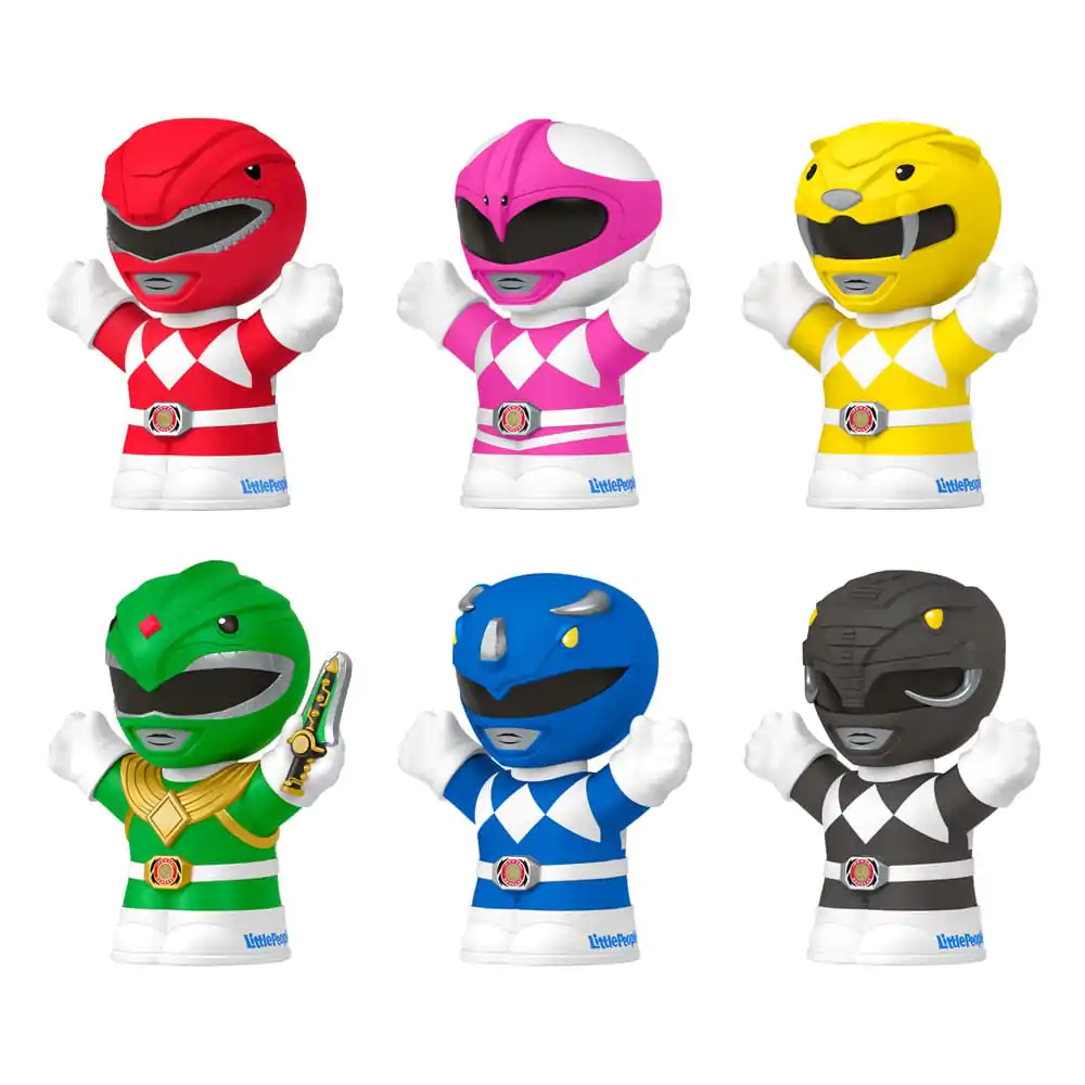 Mighty Morphin Power Rangers Fisher-Price Little People Collector Mini figúrky 6-Pack 7 cm produktová fotografia