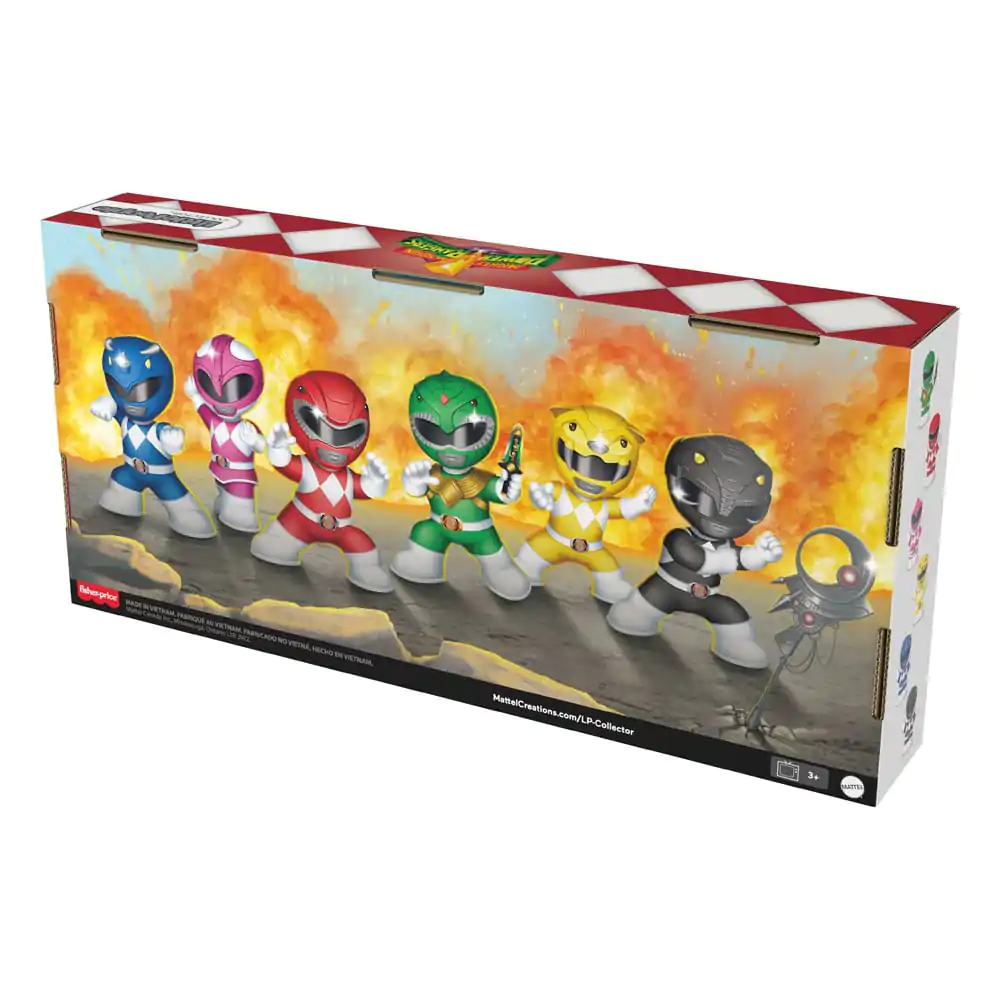 Mighty Morphin Power Rangers Fisher-Price Little People Collector Mini figúrky 6-Pack 7 cm produktová fotografia