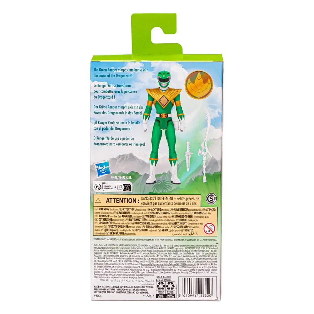 Mighty Morphin Power Rangers akčná figúrka Green Ranger 15 cm produktová fotografia