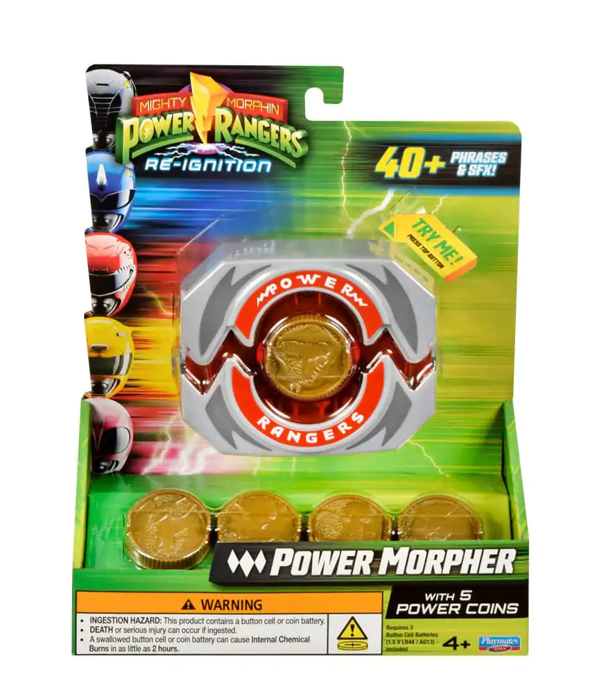 Mighty Morphin Power Rangers Spona na opasok Power Morpher Deluxe produktová fotografia