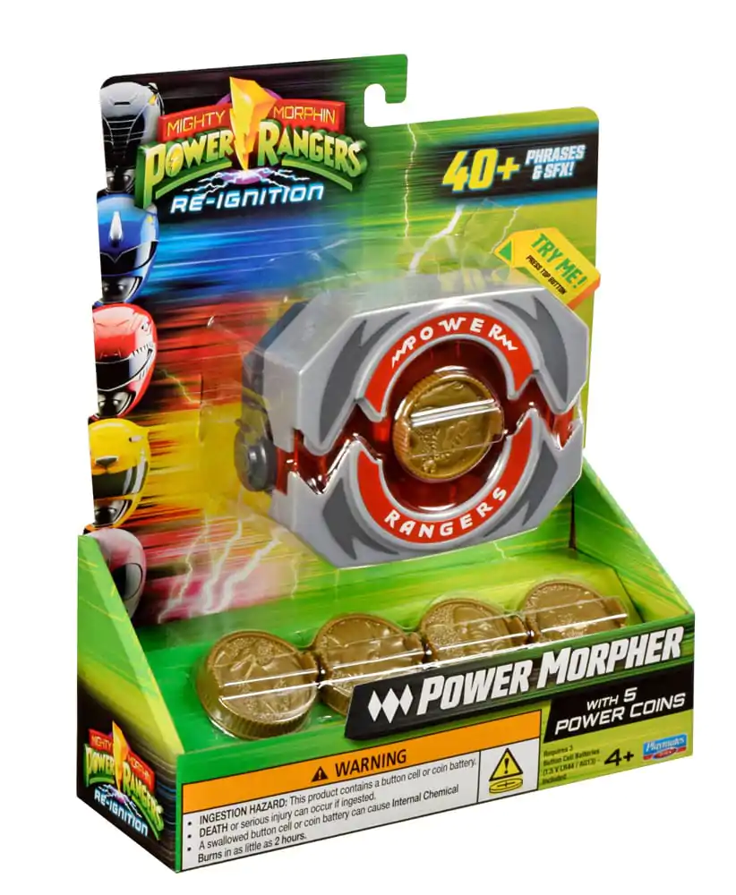 Mighty Morphin Power Rangers Spona na opasok Power Morpher Deluxe produktová fotografia