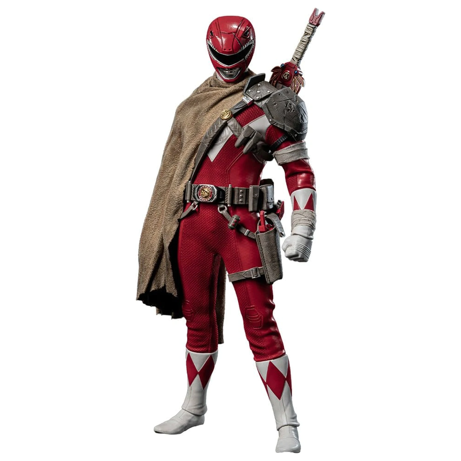 Mighty Morphin Power Rangers: The Return FigZero Action Figure 1/6 Red Power Ranger 31 cm produktová fotografia