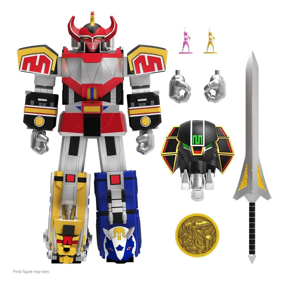 Mighty Morphin Power Rangers Ultimates Action Figure Dino Megazord 20 cm termékfotó