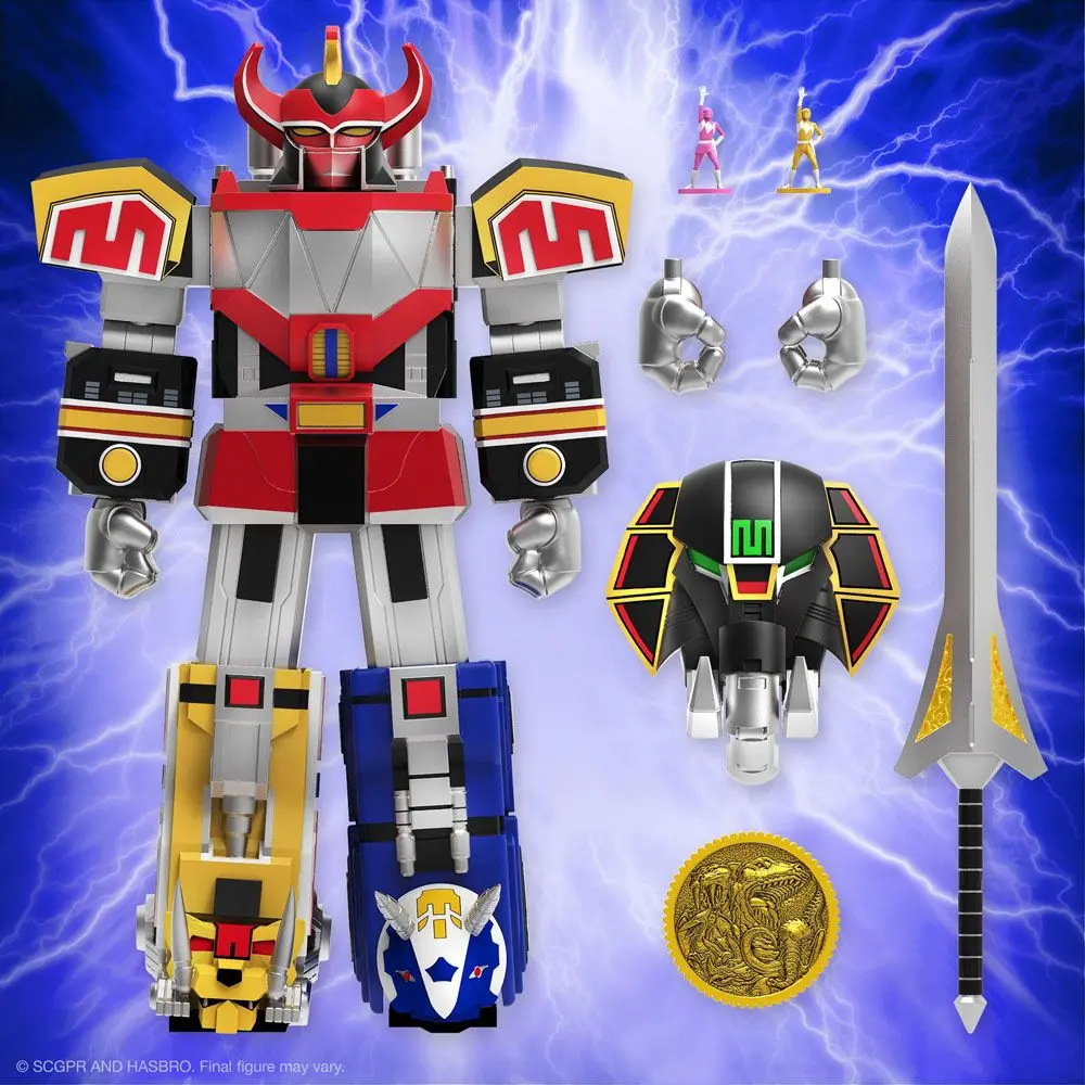 Mighty Morphin Power Rangers Ultimates Action Figure Dino Megazord 20 cm termékfotó