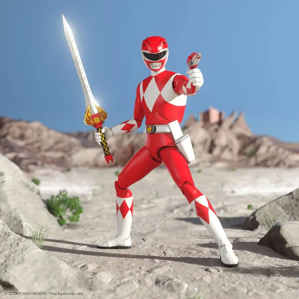 Mighty Morphin Power Rangers Ultimates Akčná Figúrka Red Ranger 18 cm produktová fotografia