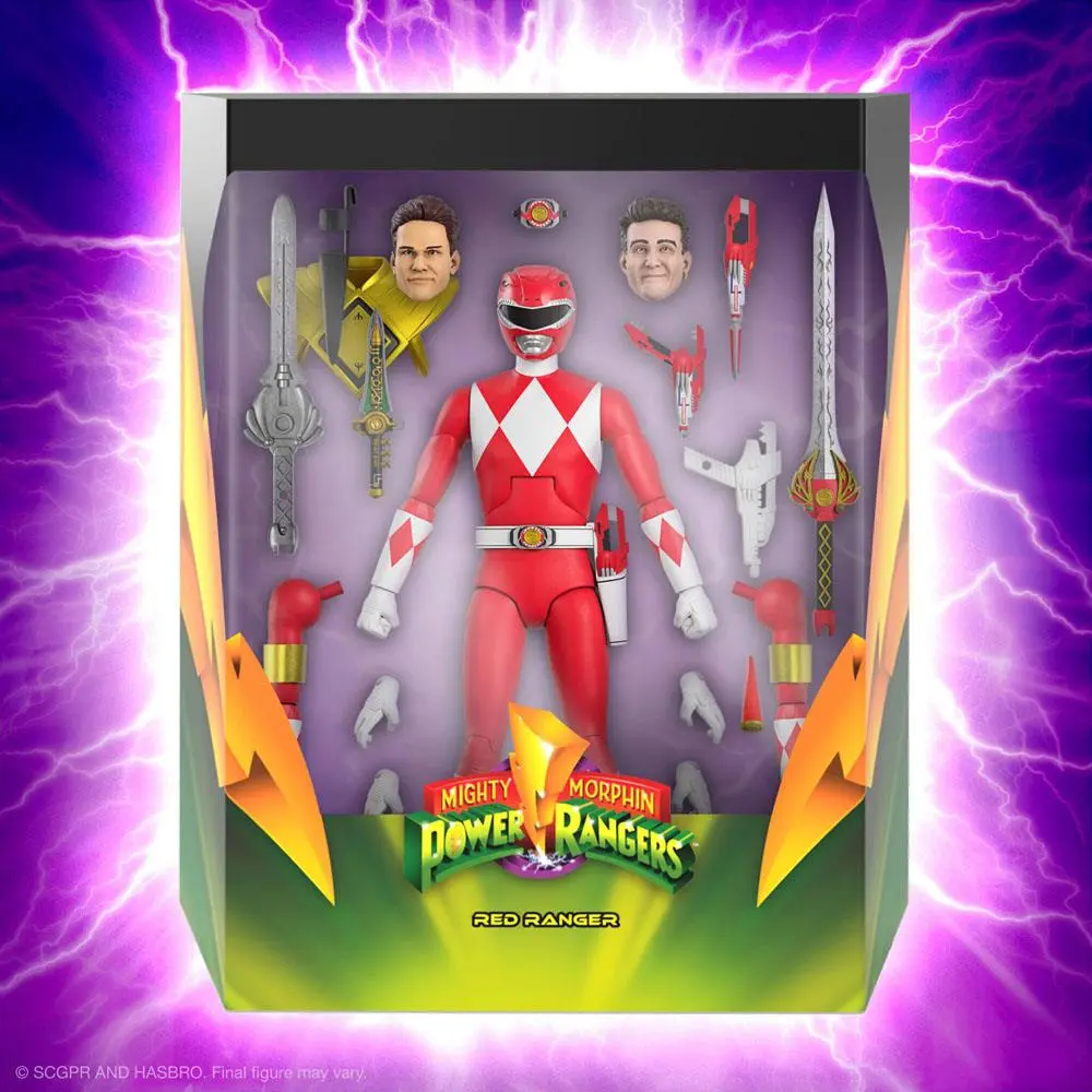 Mighty Morphin Power Rangers Ultimates Akčná Figúrka Red Ranger 18 cm produktová fotografia